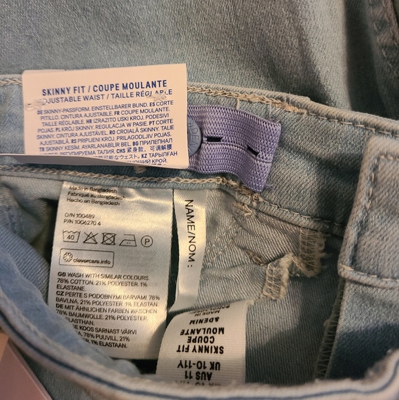 H&M Woman's Skinny Fit adjustable Waist, Size: 12 - Picture 14 of 16